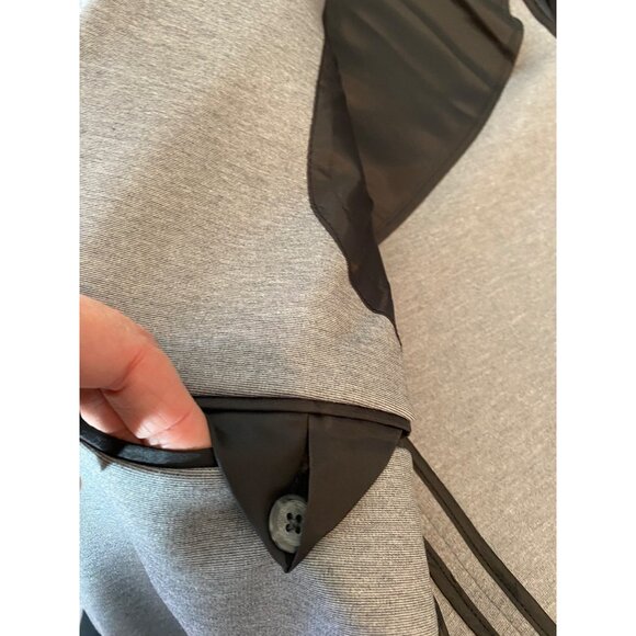 Mens Alfani Slim Fit Light Gray Blazer Jacket Size L 42-44 Polyester Blend - Picture 5 of 11